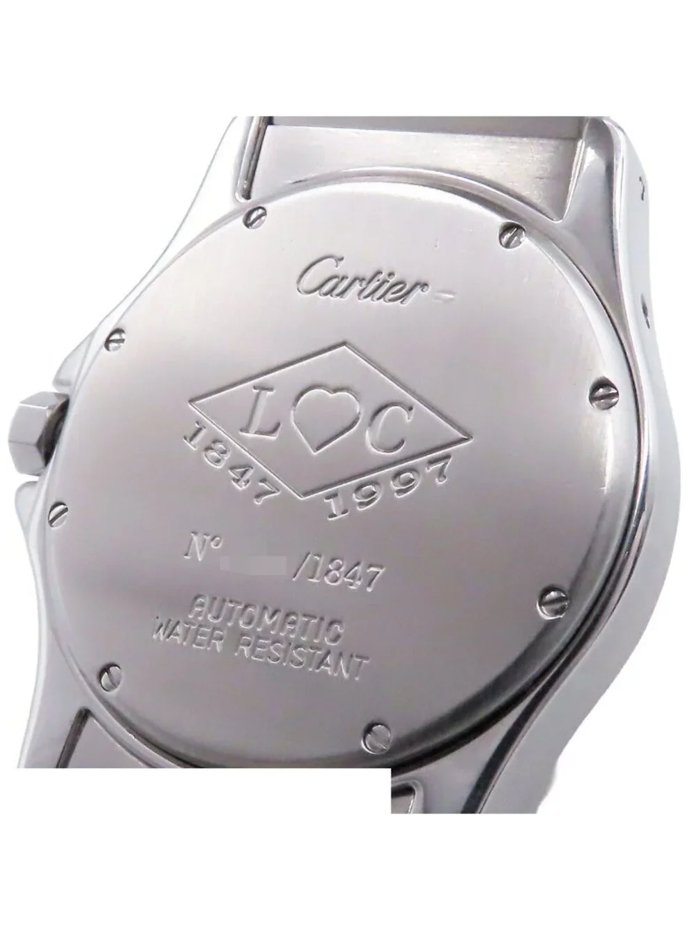 Cartier Santos Ronde Silver Stainless Steel Anniversary This Exclusive Watch
